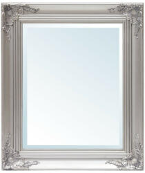 Art-Pol Szögletes élcsiszolt fali tükör ezüstszín blondel fa keretben 64, 5x54, 5x4cm (111044)