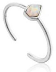 Ania Haie ezüst állítható gyűrű opállal - R014-03H