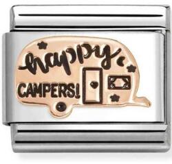 Nomination rozé "Happy Campers! " charm - 430202/22