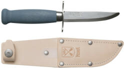 Morakniv Scout 39 (S) kés, kékáfonya, bőr tokkal (M-13974)