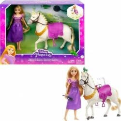 Mattel Disney Princess Set papusa Rapunzel si calul Maximus HLW23
