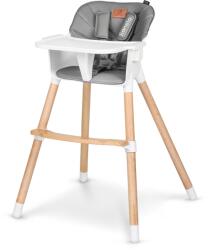 Lionelo Koen fa lábú etetőszék Farba: Grey Stone