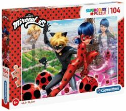Clementoni Miraculous - Katicabogár és Fekete Macska 104 db-os (27077)