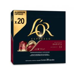 L'OR Espresso Barista őrölt-pörkölt kávé kapszulában 20 db 104 g