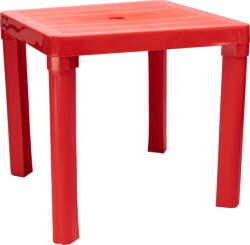Flair Kerti Asztal Gyerekeknek 46x46x43 Cm Műanyag Piros