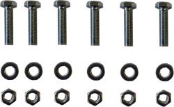 JKH Hatlapfejű Csavar 5x20mm, 10db-os + Anya + Alátét