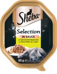 Sheba Selection cu iepure 85g