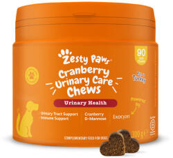  Zesty Paws 2x90db Zesty Paws Urinary Care Chews áfonya étrendkiegészítő kutyáknak