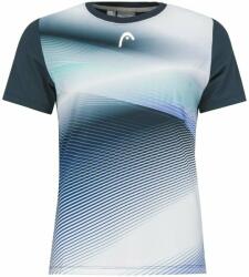 Head Performance T-Shirt Women Navy/Print Perf S Tricou Tenis