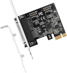 AXAGON Placa PCI-Express(pci-e) adaptor la 1 x Port Serial DB25 (PCEA-P1N)