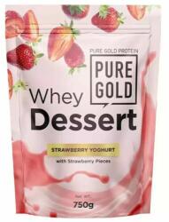 Pure Gold Protein Whey Dessert Strawberry Yoghurt 750g