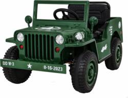 Ramiz Retro Katonai Elektromos autó - Zöld (PA.JH-103.ZIE)