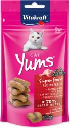Vitakraft Treat Vitakraft Cat Yums Superfood rață cu soc 40g (493-2439810)