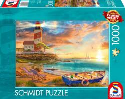 Schmidt Spiele Puzzle Schmidt din 1000 de piese - Apus de soare în golful farului (59765)