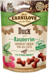 CARNILOVE Cat Crunchy Snack rata cu frunze de zmeura 50g (293-100411)