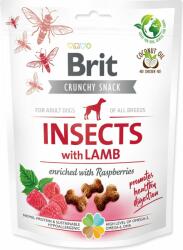 Brit Treat Brit Care Dog Crunchy Cracker Insocs, miel și zmeură 200g (294-100624)