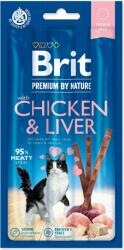 Brit Treat Brit Premium by Nature Cat pui și friptură, bețișoare 3 buc (293-111720)