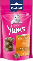 Vitakraft Treat Vitakraft Cat Yums csirke, macskamentával 40g (493-31531)