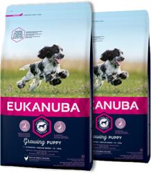 EUKANUBA Eukanuba Puppy&Junior közepes fajtájú 2x15kg
