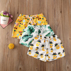 drool Pantaloni de plaja Summer (Marime: 100, Model: Ananas) (45b14) - esell