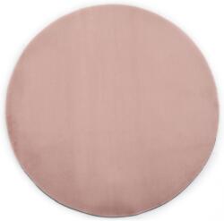 vidaXL régi-rózsaszín műnyúlszőr szőnyeg 160 cm (285088)
