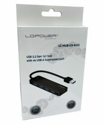 LC-Power USB Hub 4portos USB 3.2 (LC-HUB-U3-4-V2)