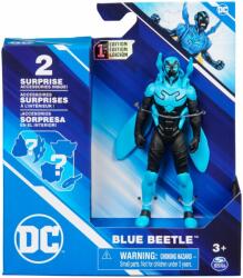 DC Universe Infinite Figurina cu 2 accesorii surpriza, DC Universe, Blue Beetle, 10 cm, 20144128 Figurina