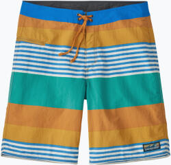 Patagonia Férfi fürdősort Patagonia Wavefarer Boardshorts fitz stripe/pufferfish gold