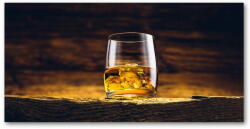  Wallmuralia. hu Akrilüveg fotó Bourbon egy pohár 100x70 cm 4 fogantyú