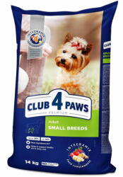 Club4Paws Premium száraz kutyatáp kistestű fajtáknak 14 kg - mall - 18 100 Ft