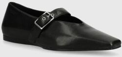 Vagabond Shoemakers bőr balerina cipő WIOLETTA fekete - fekete Női 36