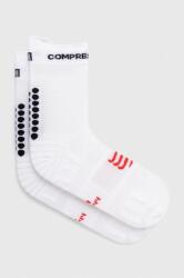 Compressport zokni Pro Racing Socks v4.0 Run High XU00046B - fehér 35/38