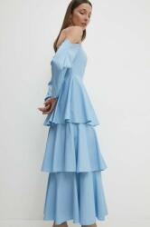 ANSWEAR ruha maxi, harang alakú - kék S - answear - 44 990 Ft