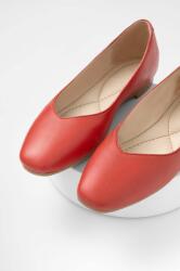 Answear Lab bőr balerina cipő piros - piros Női 36 - answear - 24 990 Ft
