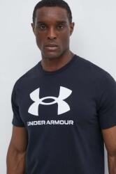 Under Armour t-shirt fekete, férfi, nyomott mintás - fekete L - answear - 9 190 Ft