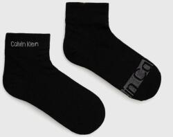 Calvin Klein zokni 4 pár fekete, férfi, 701229666 - fekete Univerzális méret
