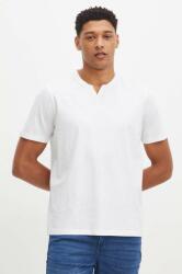 Medicine pamut póló fehér, férfi, sima - fehér XL - answear - 4 690 Ft