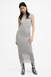 AllSaints ruha PATRICE DRESS szürke, midi, testhezálló, W216DA - szürke S