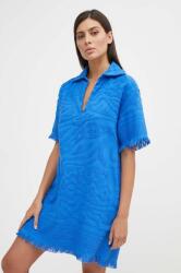 OAS pamut ruha mini, oversize - kék XL