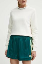 adidas Originals rövidnadrág női, zöld, nyomott mintás, magas derekú, IR6095 - zöld S