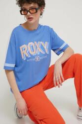 Roxy pamut póló Essential Energy női, ERJKT04120 - kék L