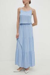 ANSWEAR ruha maxi, egyenes - kék S - answear - 19 990 Ft