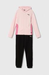 PUMA gyerek melegítő Hooded Sweat Suit TR cl G rózsaszín - rózsaszín 128