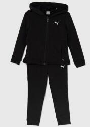 PUMA gyerek melegítő Hooded Sweat Suit TR cl G fekete - fekete 152