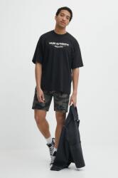 Vans pamut póló fekete, férfi, nyomott mintás - fekete S - answear - 17 990 Ft