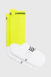 Compressport zokni Pro Racing Socks v4.0 Bike XU00049B - sárga 42/44
