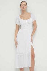 Hollister Co Hollister Co. ruha fehér, midi, harang alakú - fehér L - answear - 21 990 Ft