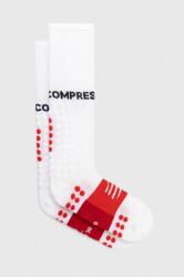Compressport zokni Full Socks Run SU00004B - fehér 45/48