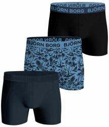 Björn Borg Boxer alsó Björn Borg Cotton Stretch Boxer 3P - blue/print