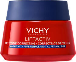 Vichy Liftactiv B3 Bőrtónus korrigáló éjszakai arckrém tiszta retinollal 50 ml - idealisbor